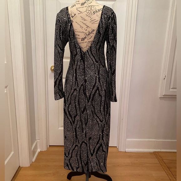 Nuit “Glitter” Cocktail dress - Vintage - Picture 2 of 7